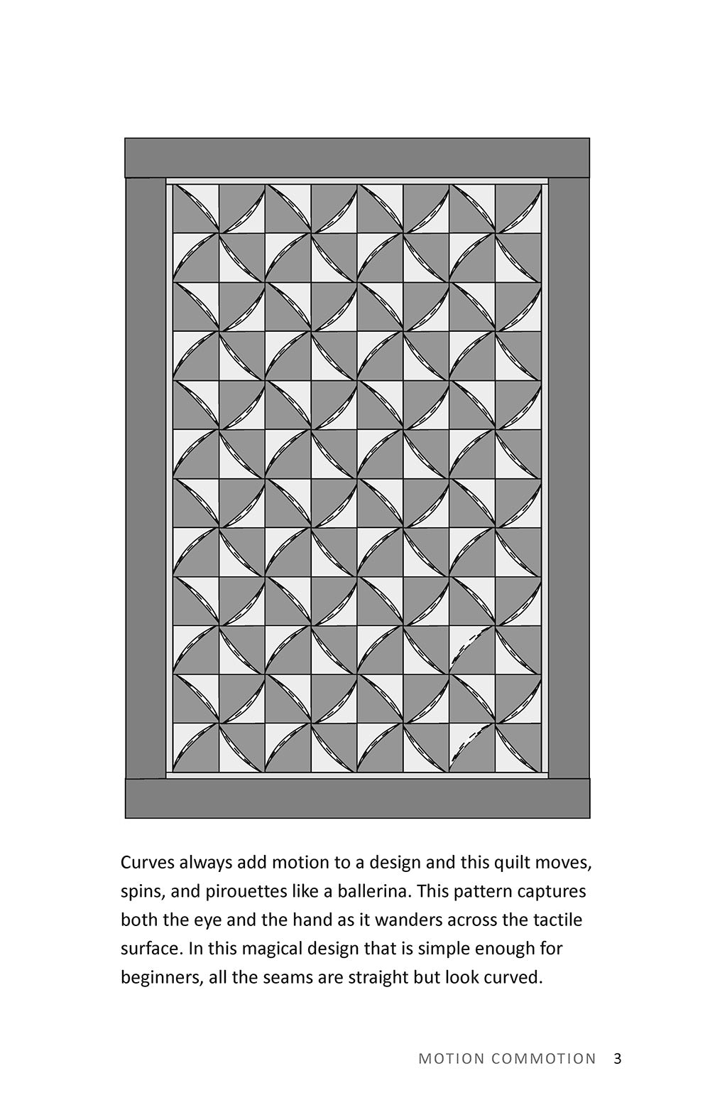Motion Commotion Quilt Pattern - Fox Chapel Publishing Co.