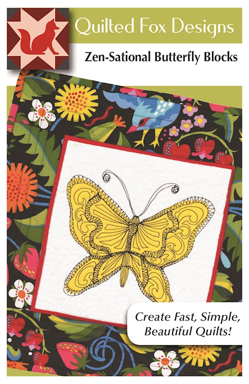 Zen-Sational Butterfly Blocks Quilt Pattern - Fox Chapel Publishing Co.
