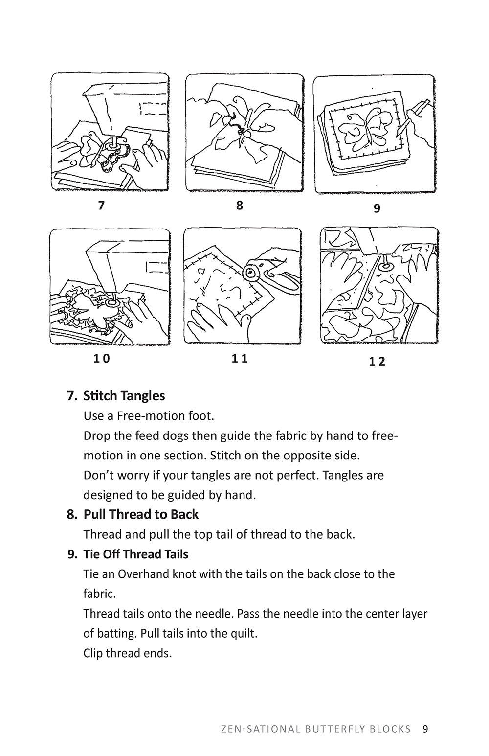 Zen-Sational Butterfly Blocks Quilt Pattern