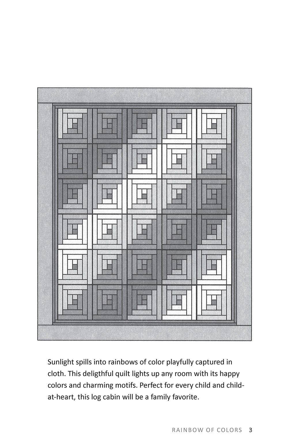 Rainbow of Colors Quilt Pattern - Fox Chapel Publishing Co.
