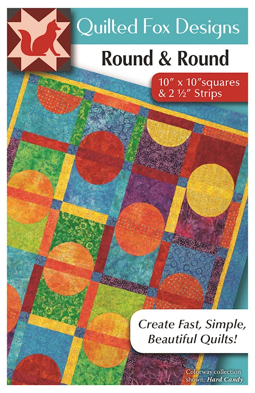 Round & Round Quilt Pattern - Fox Chapel Publishing Co.