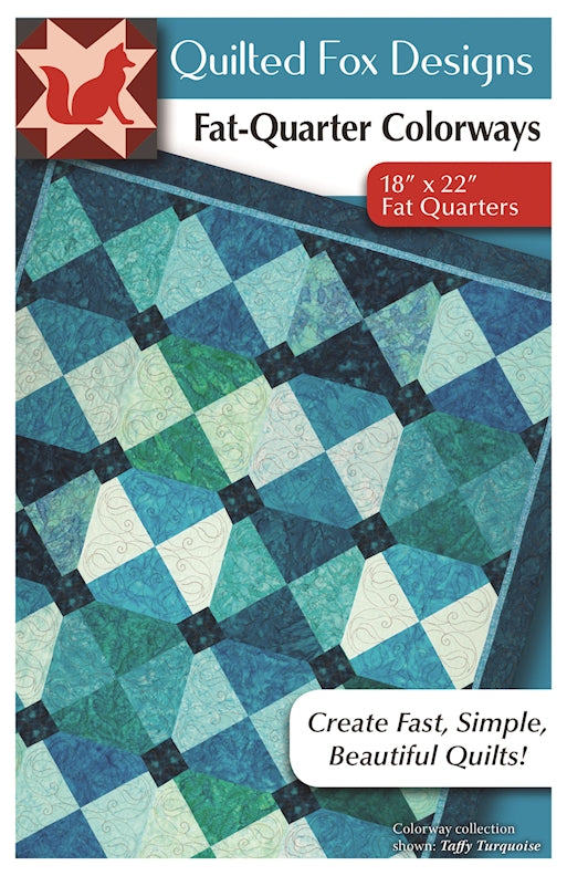 Fat-Quarter Colorways Quilt Pattern - Fox Chapel Publishing Co.