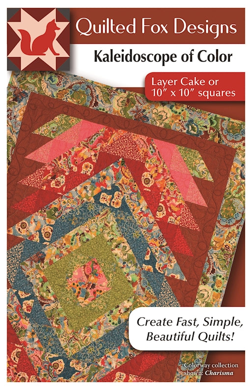 Kaleidoscope of Color Quilt Pattern - Fox Chapel Publishing Co.