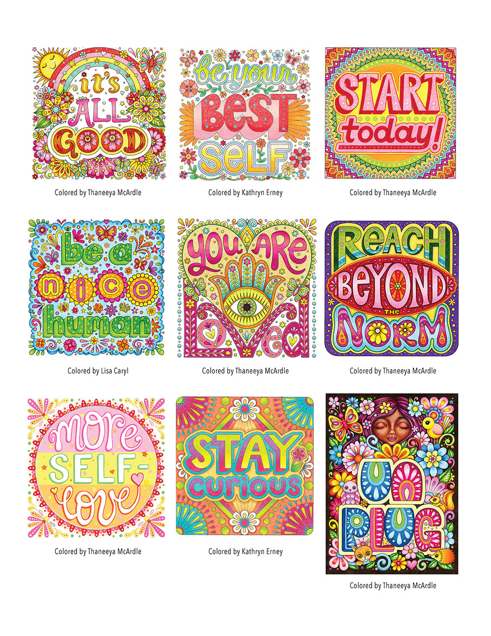 Live a Colorful Life Coloring Book - Fox Chapel Publishing Co.