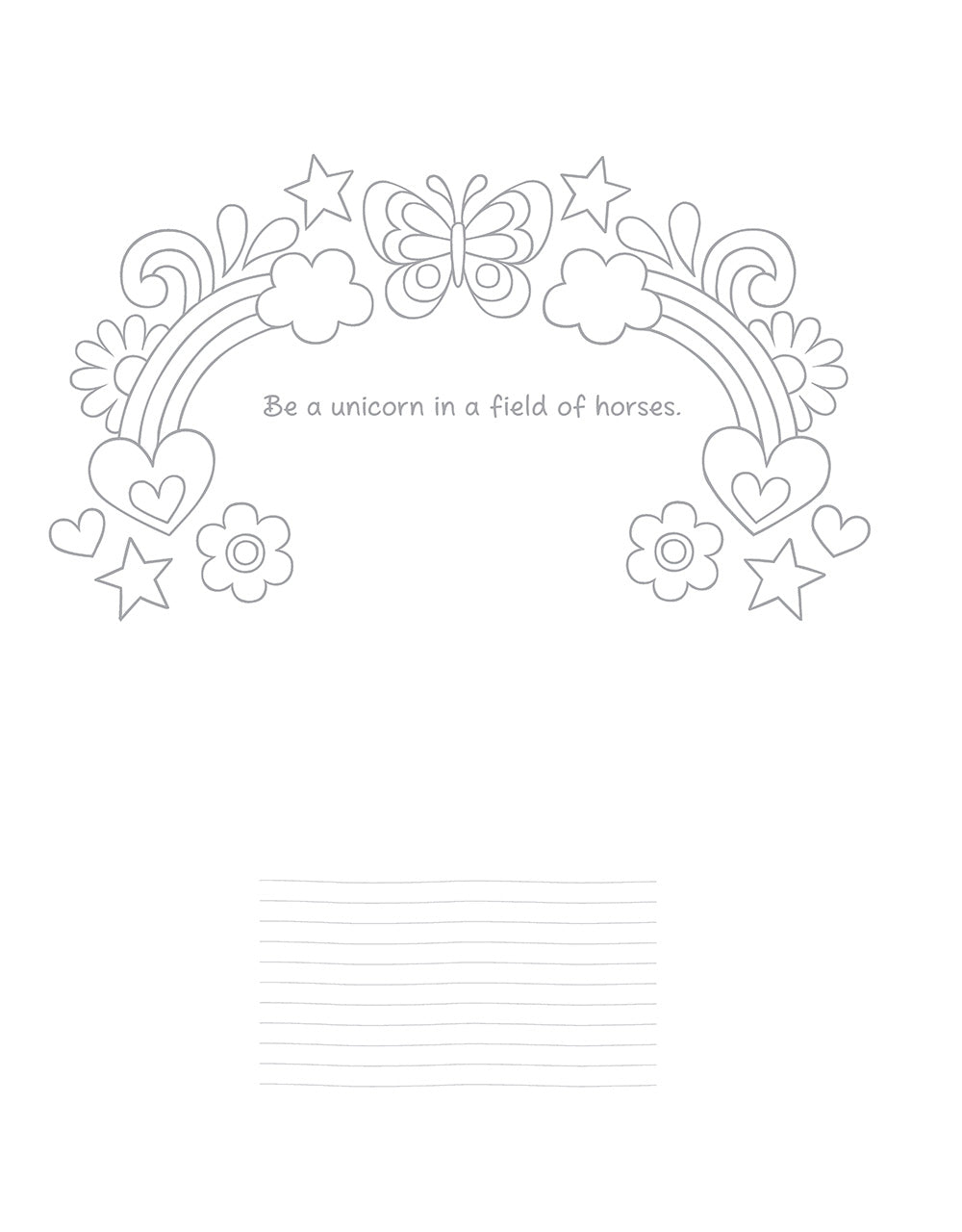 Notebook Doodles Unicorns - Fox Chapel Publishing Co.
