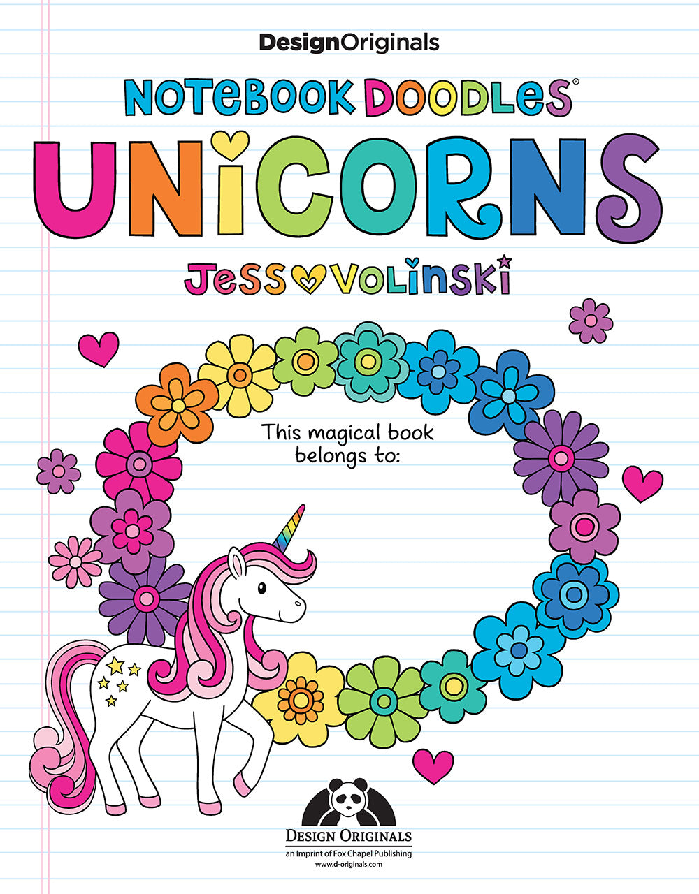 Notebook Doodles Unicorns - Fox Chapel Publishing Co.