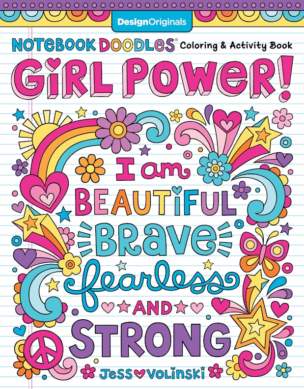 Notebook Doodles Girl Power! - Fox Chapel Publishing Co.