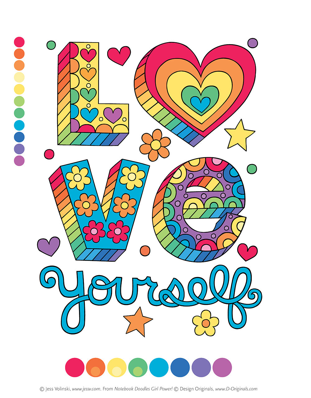 Notebook Doodles Girl Power! - Fox Chapel Publishing Co.