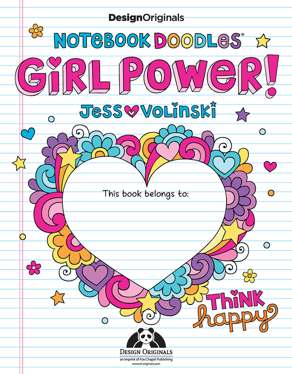 Notebook Doodles Girl Power! - Fox Chapel Publishing Co.