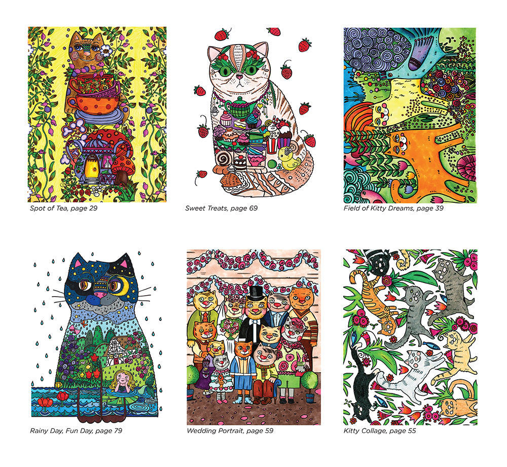 Keepsake Kitties Coloring Book - Fox Chapel Publishing Co.