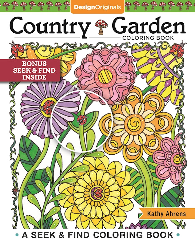 Country Garden Coloring Book - Fox Chapel Publishing Co.