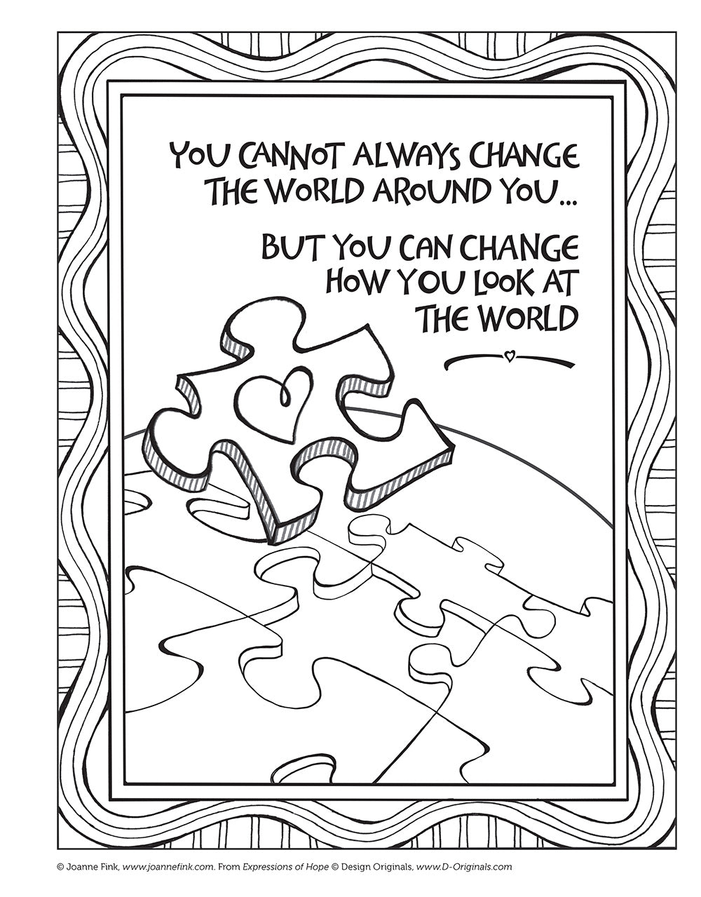 Expressions of Hope Coloring Book