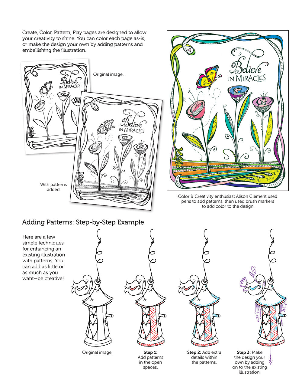 Expressions of Hope Coloring Book