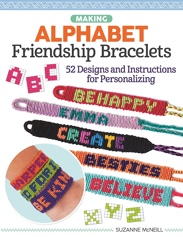 Making Alphabet Friendship Bracelets