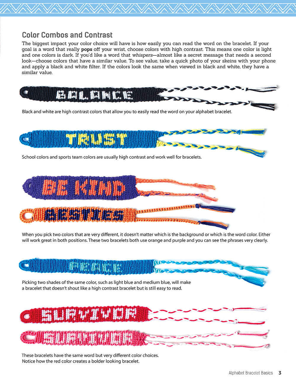 Making Alphabet Friendship Bracelets - Fox Chapel Publishing Co.