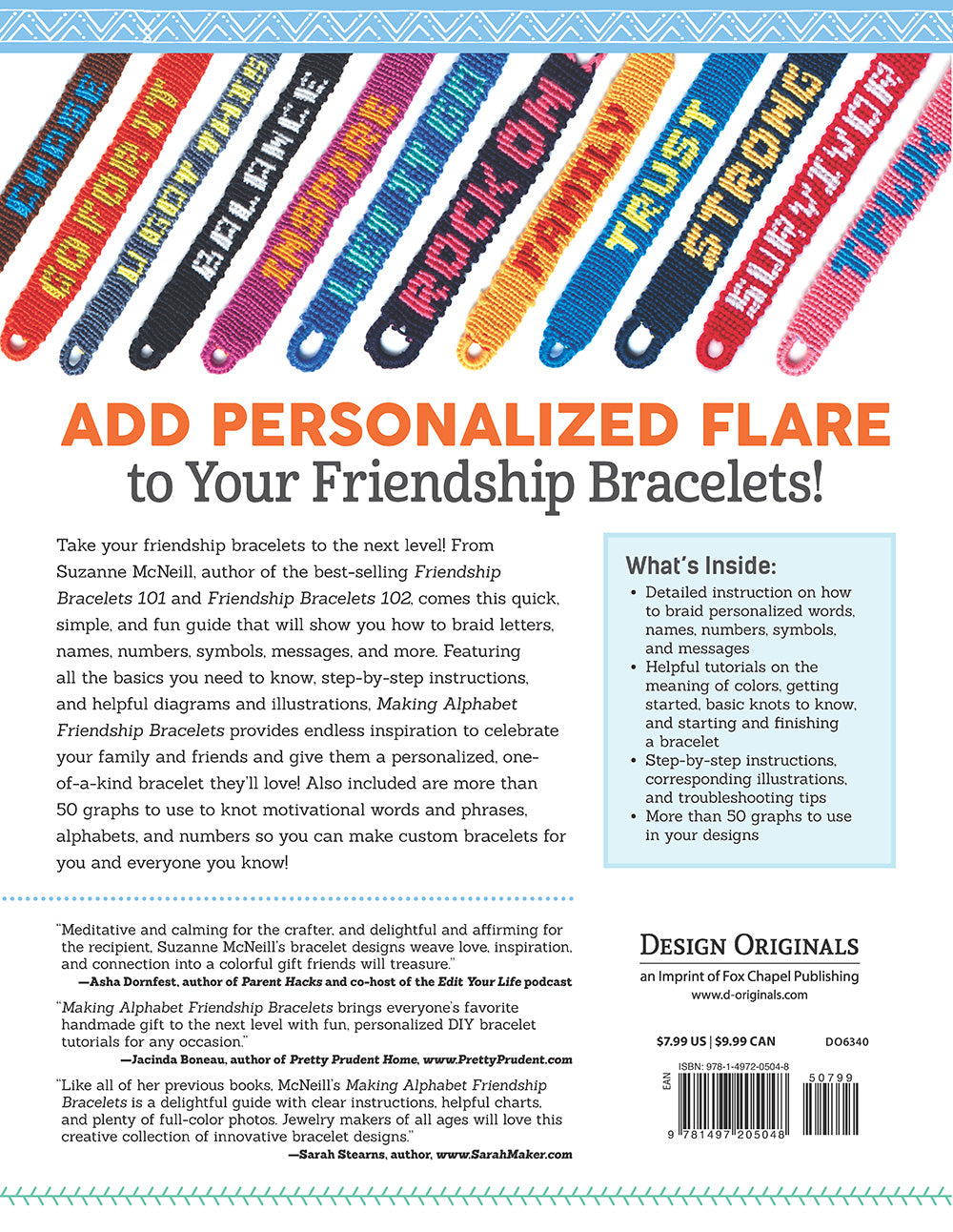 Making Alphabet Friendship Bracelets - Fox Chapel Publishing Co.