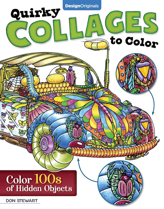 Quirky Collages to Color - Fox Chapel Publishing Co.