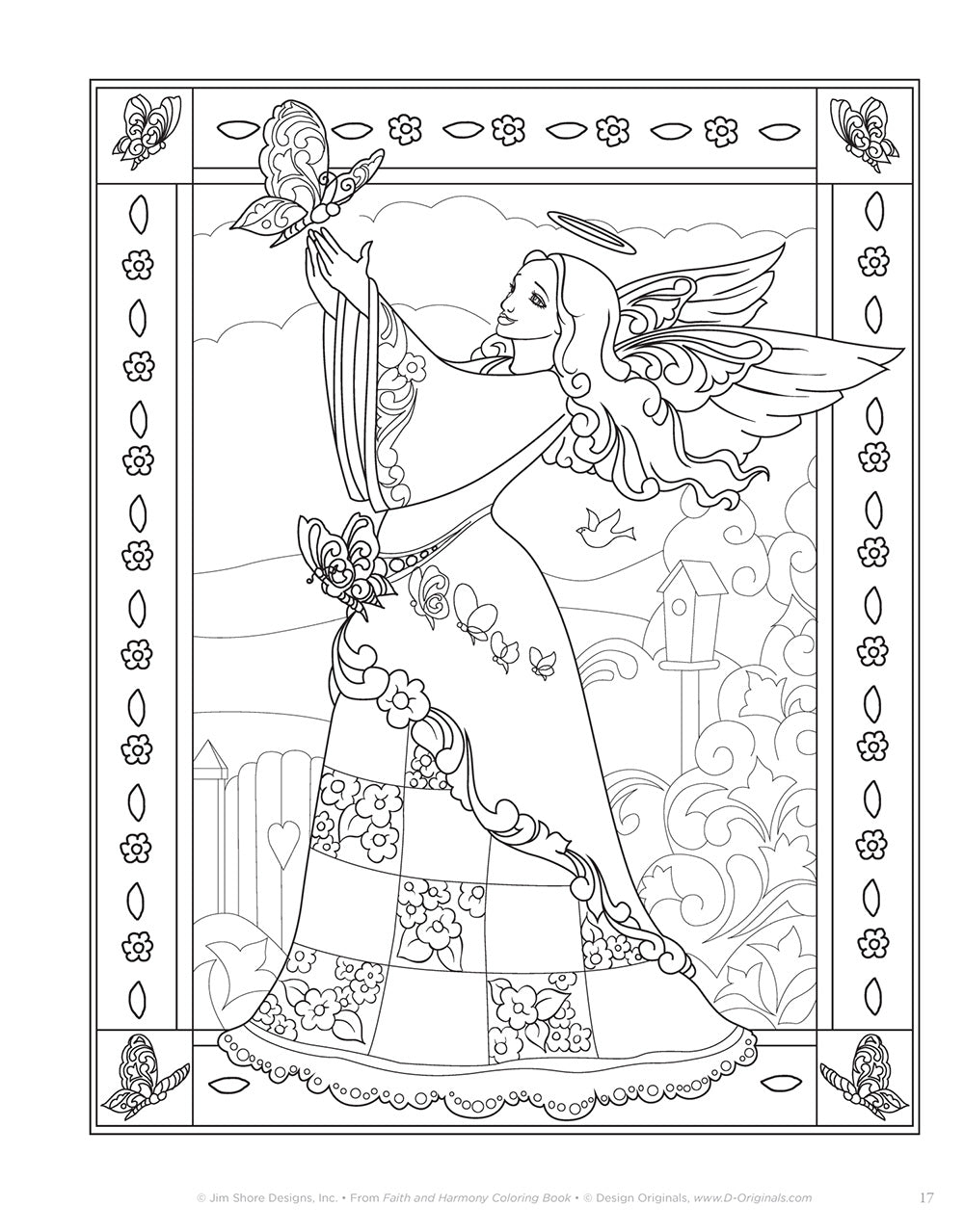 Faith and Harmony Coloring Book - Fox Chapel Publishing Co.
