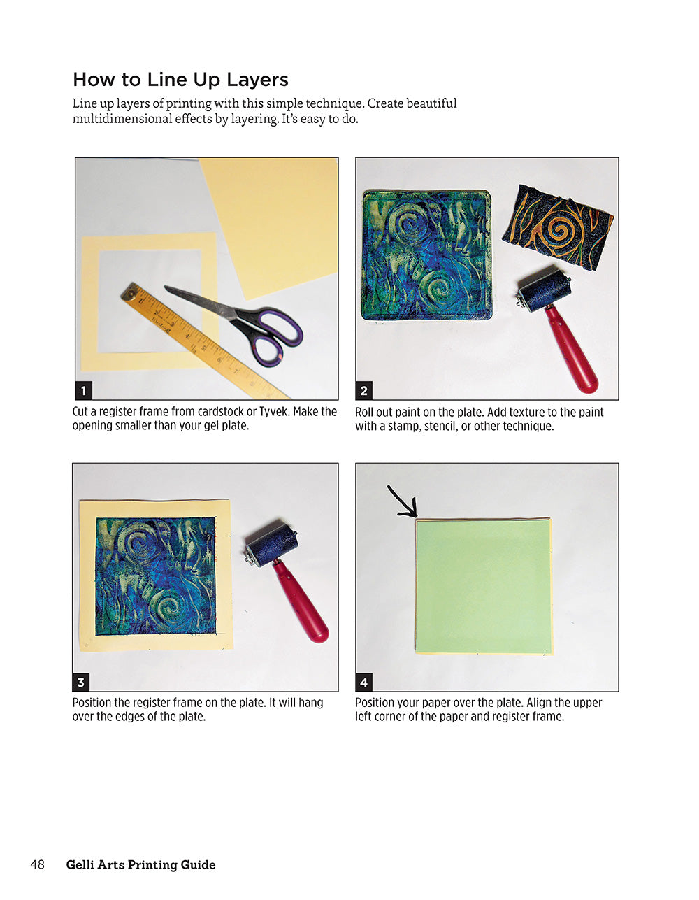 Gelli Arts® Printing Guide