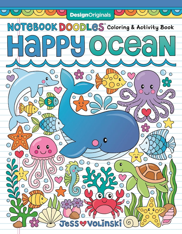 Notebook Doodles Happy Ocean - Fox Chapel Publishing Co.