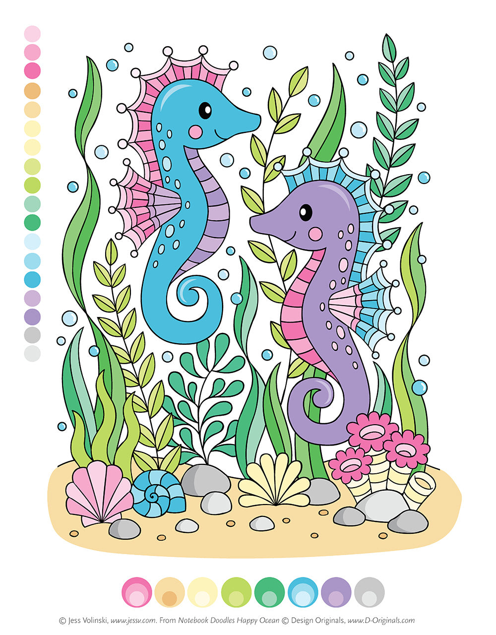 Notebook Doodles Happy Ocean - Fox Chapel Publishing Co.