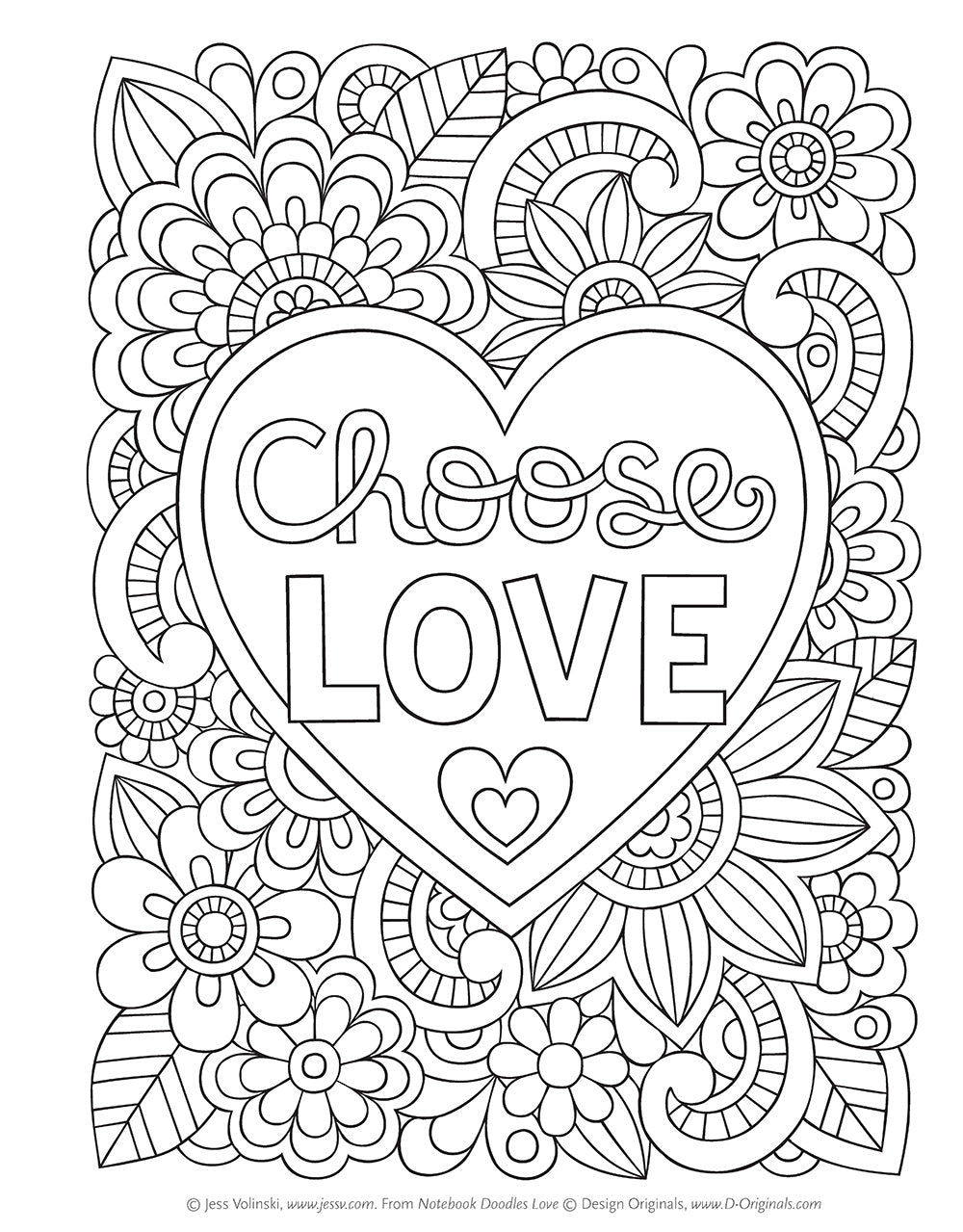 Notebook Doodles Love - Fox Chapel Publishing Co.