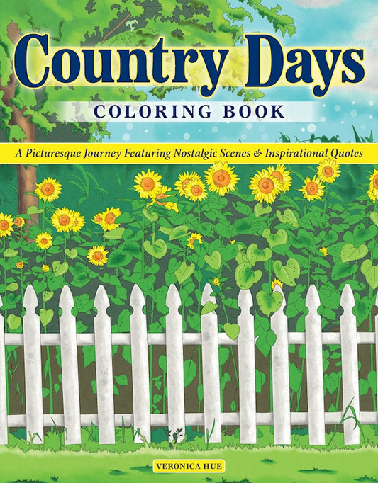 Country Days Coloring Book - Fox Chapel Publishing Co.