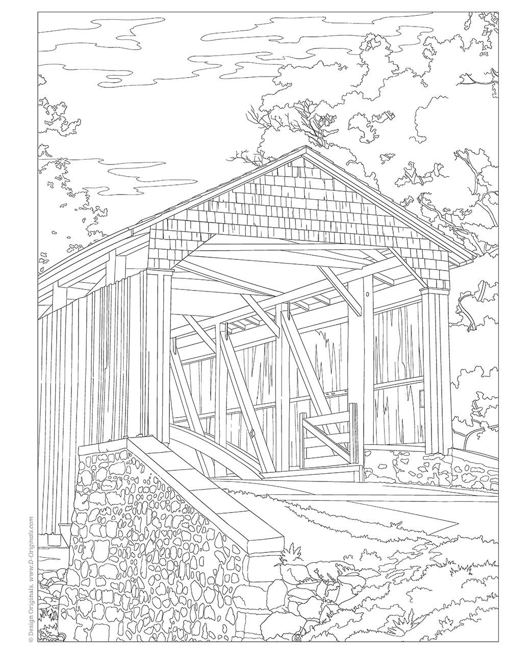 Country Days Coloring Book