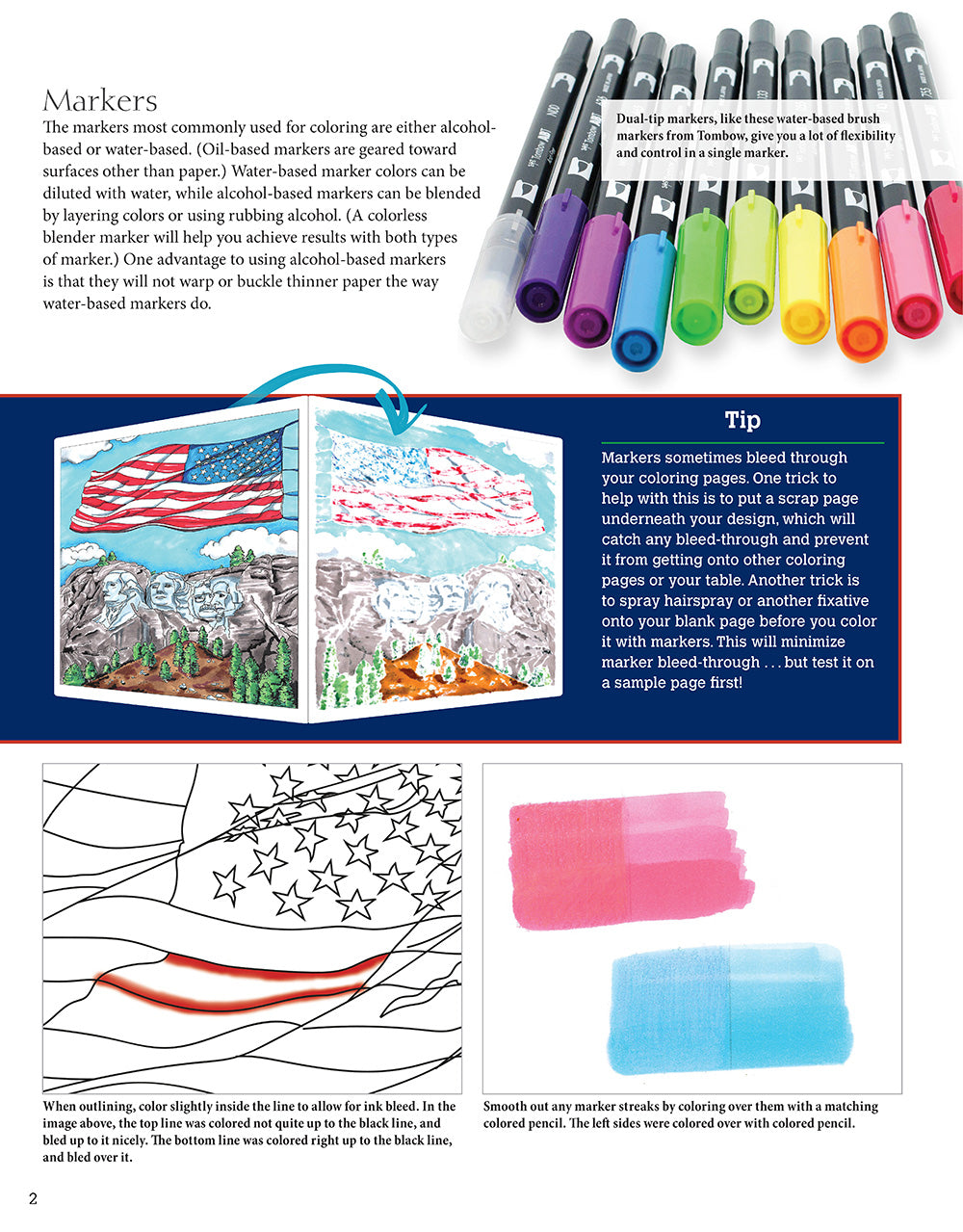 America the Beautiful Coloring Book - Fox Chapel Publishing Co.