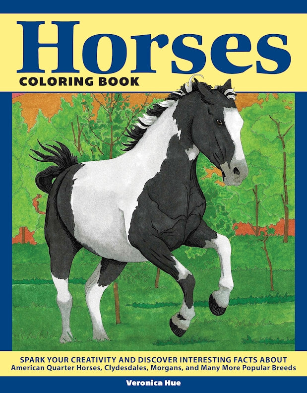 Horses Coloring Book - Fox Chapel Publishing Co.