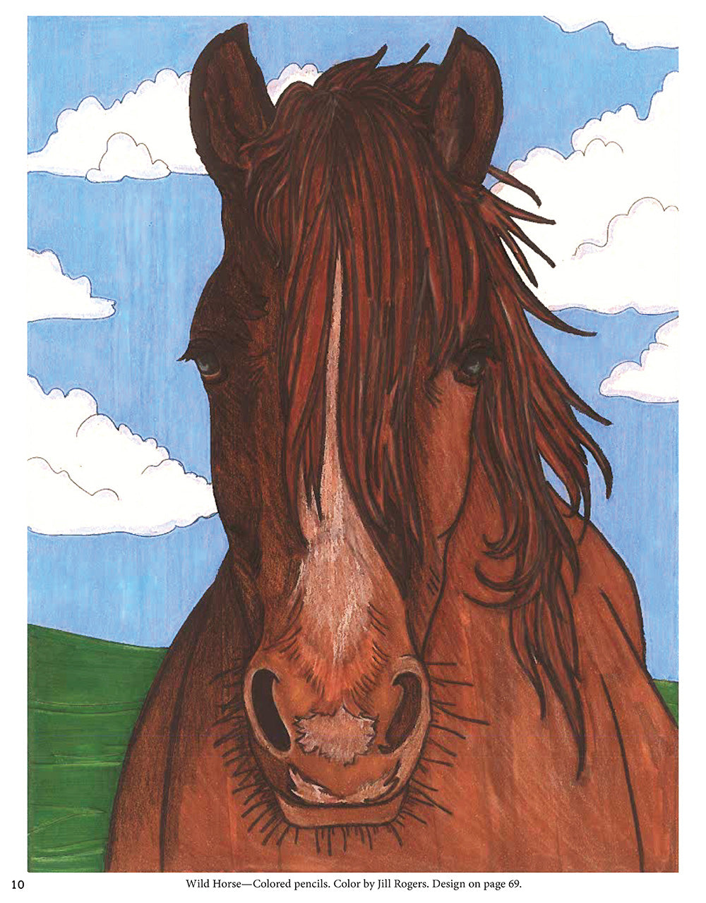 Horses Coloring Book - Fox Chapel Publishing Co.