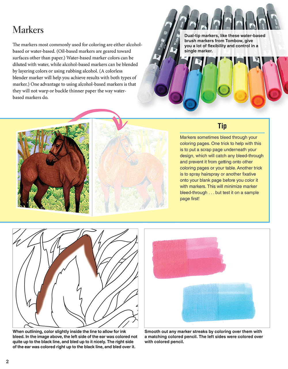 Horses Coloring Book - Fox Chapel Publishing Co.