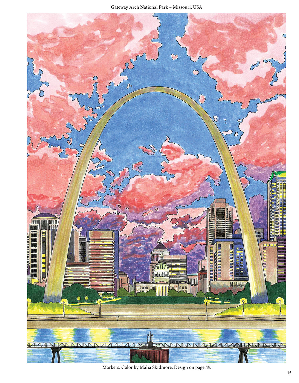 National Parks Coloring Book - Fox Chapel Publishing Co.