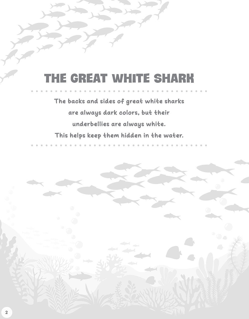 Sharks and Ocean Creatures Coloring Book - Fox Chapel Publishing Co.