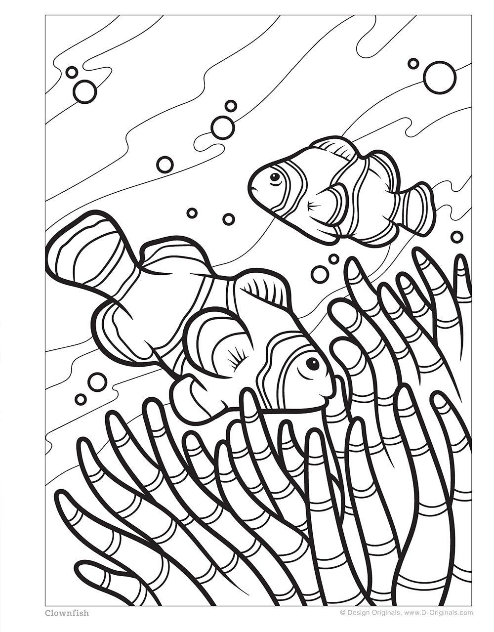 Sharks and Ocean Creatures Coloring Book