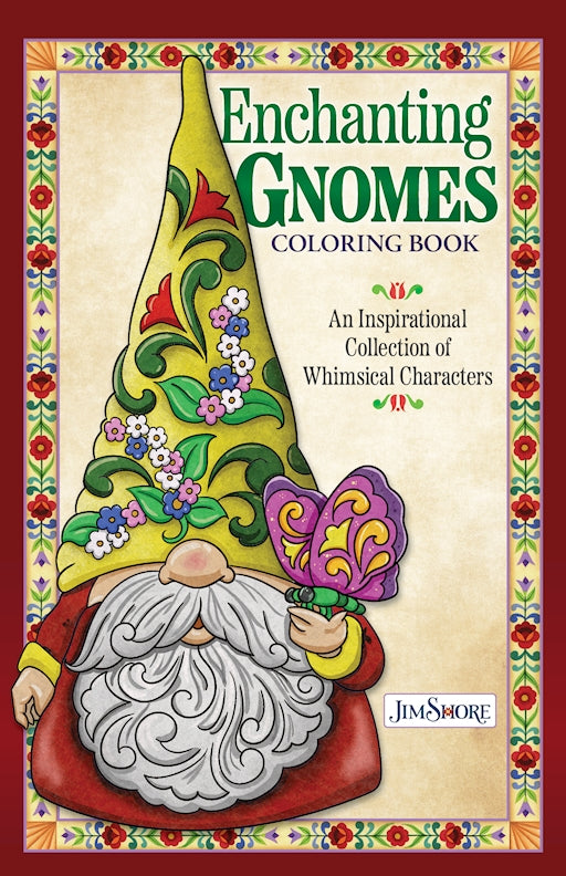 Jim Shore Enchanting Gnomes Coloring Book - Fox Chapel Publishing Co.
