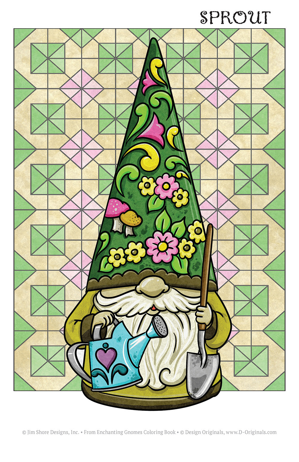 Jim Shore Enchanting Gnomes Coloring Book - Fox Chapel Publishing Co.