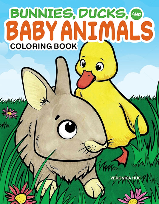 Bunnies, Ducks, and Baby Animals Coloring Book - Fox Chapel Publishing Co.