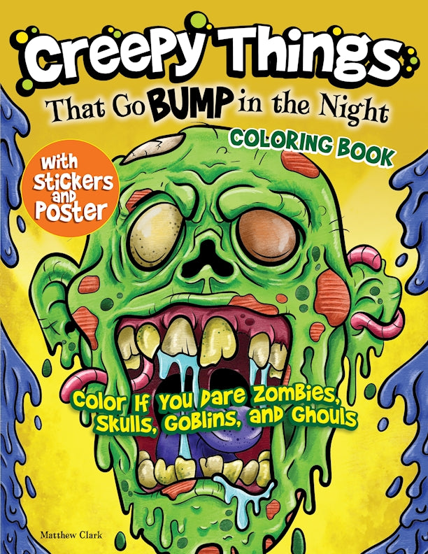 Creepy Things That Go Bump in the Night Coloring Book - Fox Chapel Publishing Co.