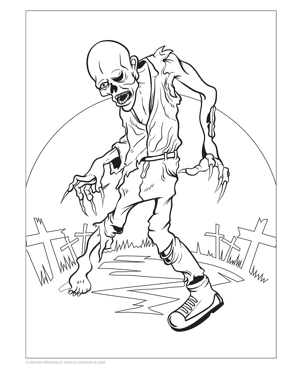 Creepy Things That Go Bump in the Night Coloring Book