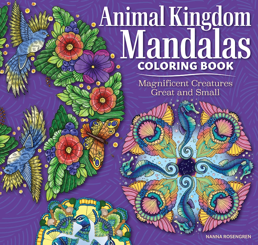 Animal Kingdom Mandalas Coloring Book - Fox Chapel Publishing Co.