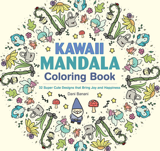 Kawaii Mandala Coloring Book - Fox Chapel Publishing Co.