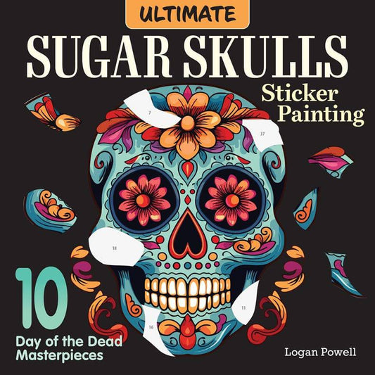 Ultimate Sugar Skulls Sticker Painting