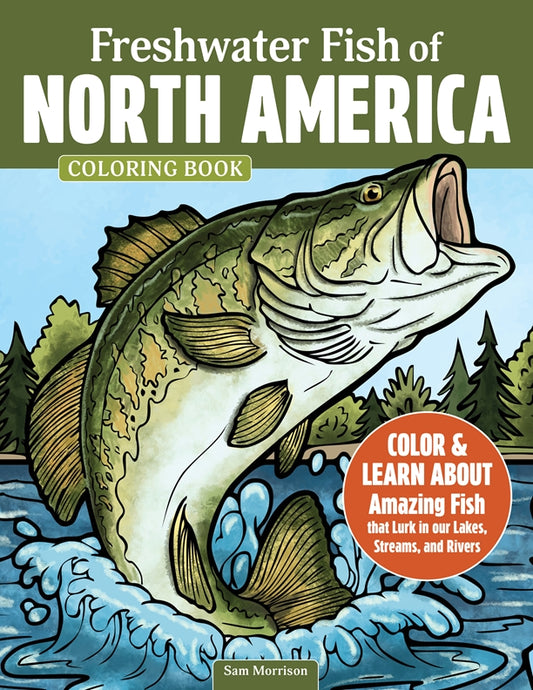 Freshwater Fish of North America Coloring Book