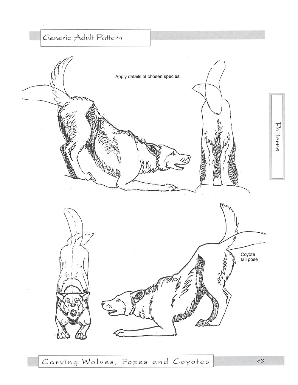Carving Wolves, Foxes & Coyotes - Fox Chapel Publishing Co.