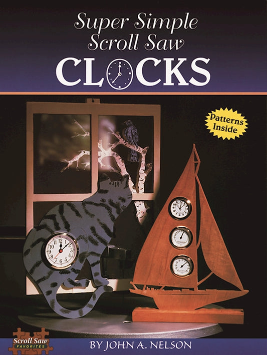 Super Simple Scroll Saw Clocks - Fox Chapel Publishing Co.