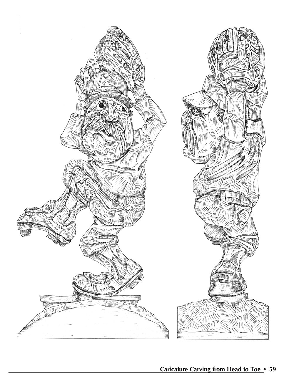 Caricature Carving from Head to Toe - Fox Chapel Publishing Co.