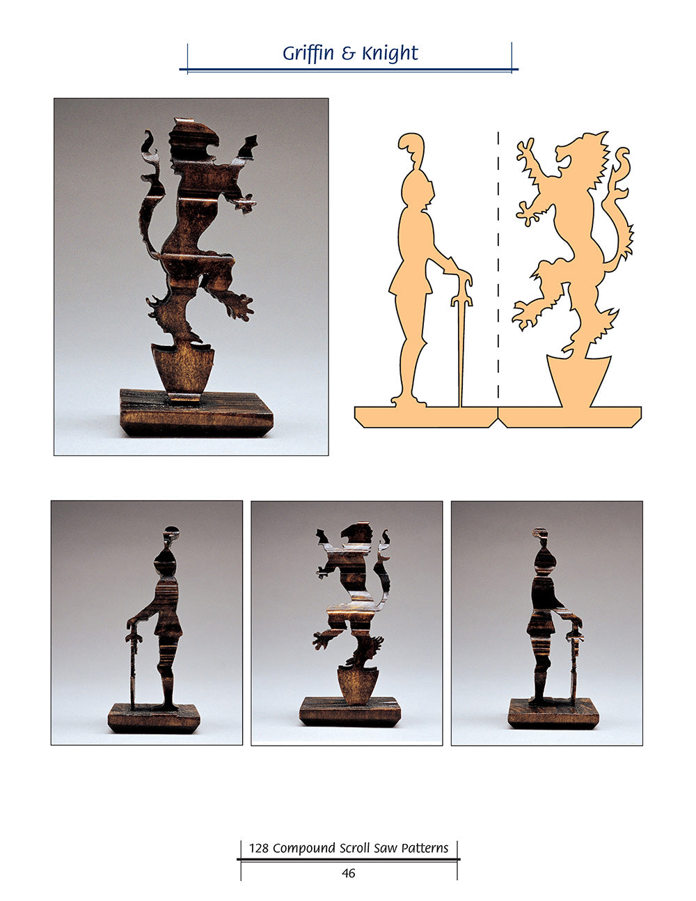 128 Compound Scroll Saw Patterns - Fox Chapel Publishing Co.