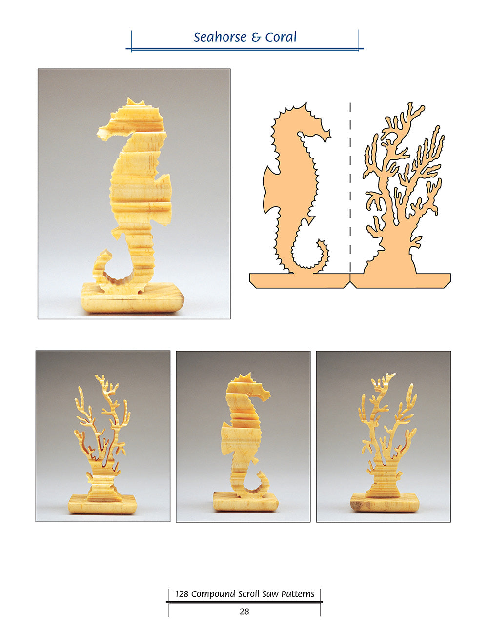 128 Compound Scroll Saw Patterns - Fox Chapel Publishing Co.