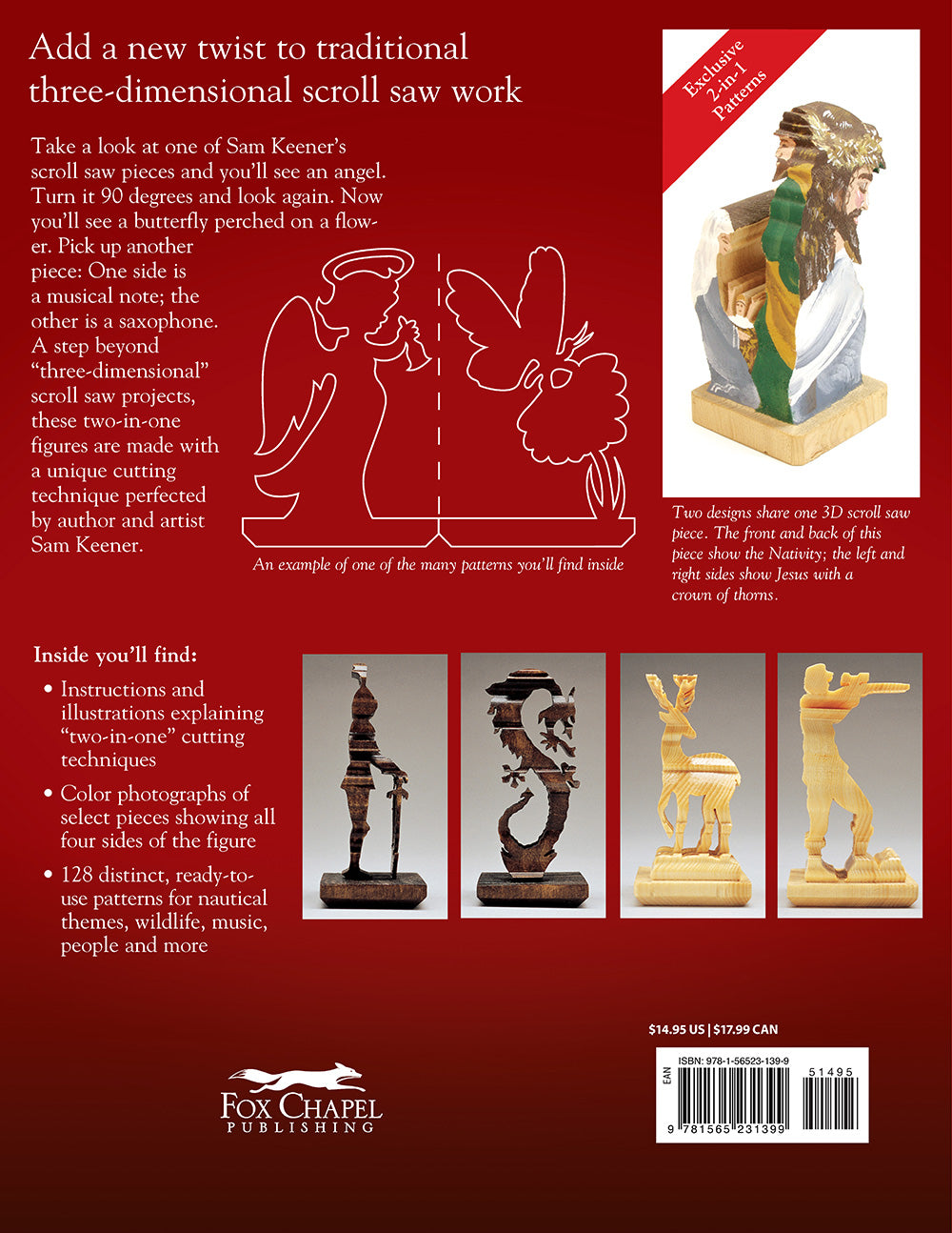 128 Compound Scroll Saw Patterns - Fox Chapel Publishing Co.
